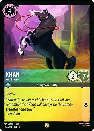 Khan - War Horse (Cold Foil) - Con T de Tlacuache - Ravensburger