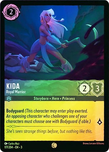 Kida - Royal Warrior (Cold Foil) - Con T de Tlacuache - Ravensburger