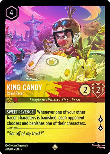 King Candy - Royal Racer (Cold Foil) - Con T de Tlacuache - Ravensburger