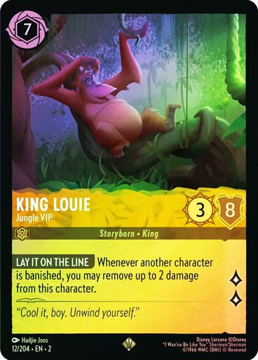 King Louie - Jungle VIP (Cold Foil) - Con T de Tlacuache - Ravensburger