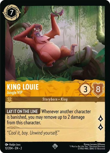 King Louie - Jungle VIP (Non - foil) - Con T de Tlacuache - Ravensburger