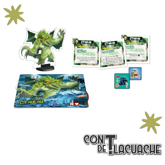 King of Tokyo Cthulhu Monster Pack | iello - Con T de Tlacuache - Con T de Tlacuache