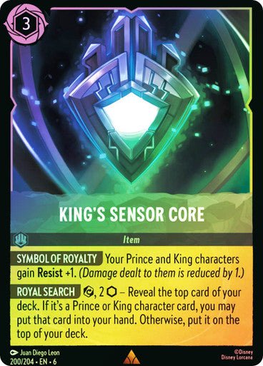 King's Sensor Core ( Cold Foil ) - Con T de Tlacuache - Ravensburger