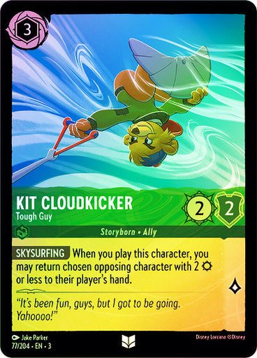 Kit Cloudkicker - Tough Guy (Cold Foil) - Con T de Tlacuache - Ravensburger