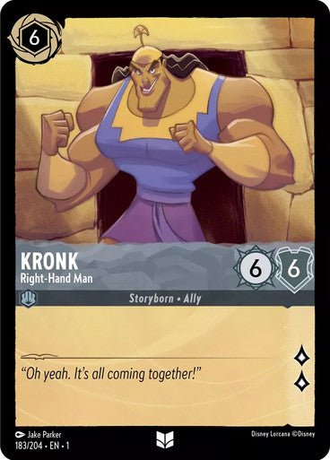 Kronk - Right - Hand Man ( Non - foil ) - Con T de Tlacuache - Ravensburger