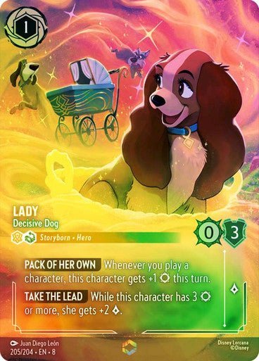 Lady - Decisive Dog (Inkwash Foil) - Con T de Tlacuache - Ravensburger