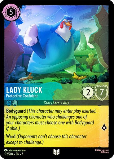 Lady Kluck - Protective Confidant (Cold Foil) - Con T de Tlacuache - Ravensburger