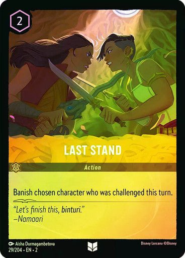 Last Stand (Cold Foil) - Con T de Tlacuache - Ravensburger