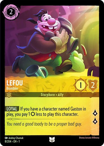 Lefou - Bumbler ( Cold Foil ) - Con T de Tlacuache - Ravensburger