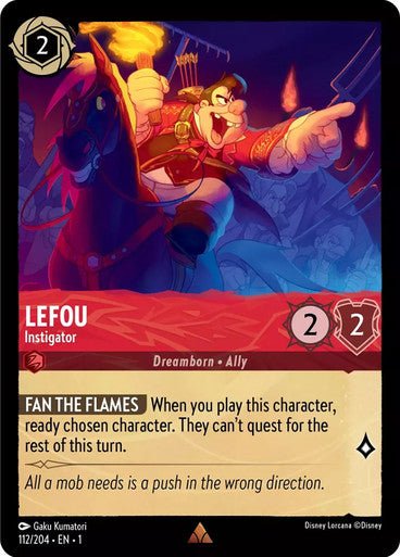 Lefou - Instigator ( Non - foil ) - Con T de Tlacuache - Ravensburger