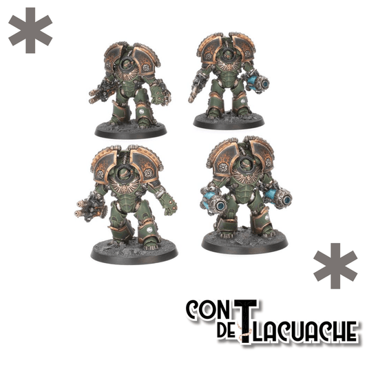 Legiones Astartes Saturnine Terminators Squad | Games Workshop - Con T de Tlacuache - Games Workshop