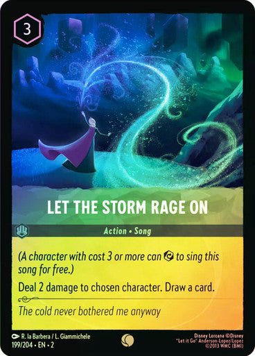 Let the Storm Rage On (Cold Foil) - Con T de Tlacuache - Ravensburger