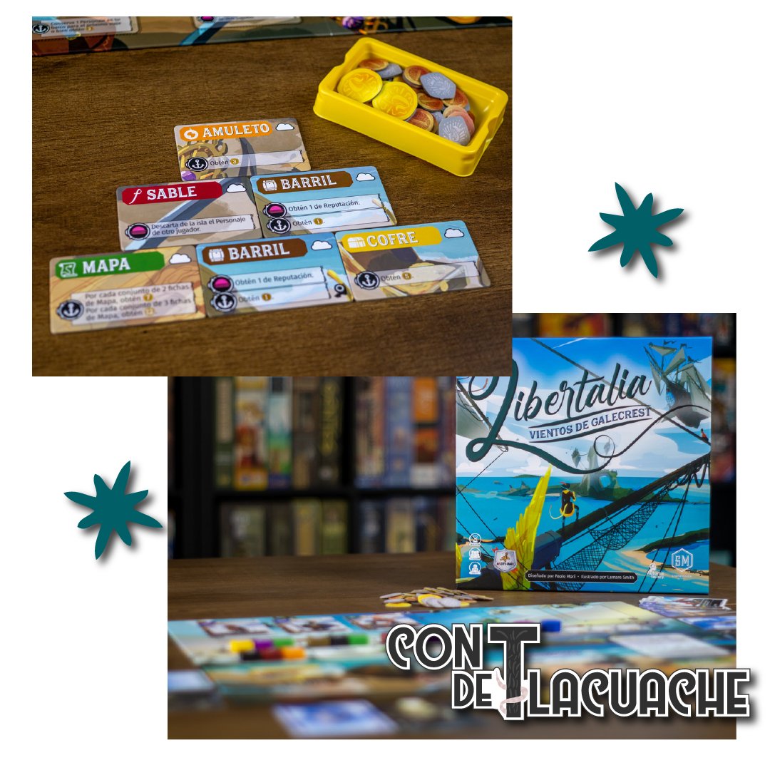Libertalia Vientos de Galecrest | Maldito Games - Con T de Tlacuache - Maldito Games