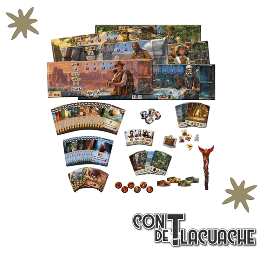 Lideres de la Expedicion de Arnak Exp | Devir - Con T de Tlacuache - Devir