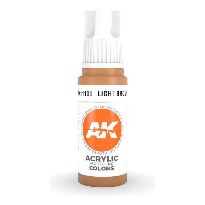 Light Brown 17Ml | Ak Interactive - Con T de Tlacuache - AK Interactive