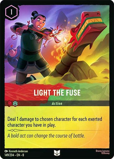 Light The Fuse (Cold Foil) - Con T de Tlacuache - Ravensburger