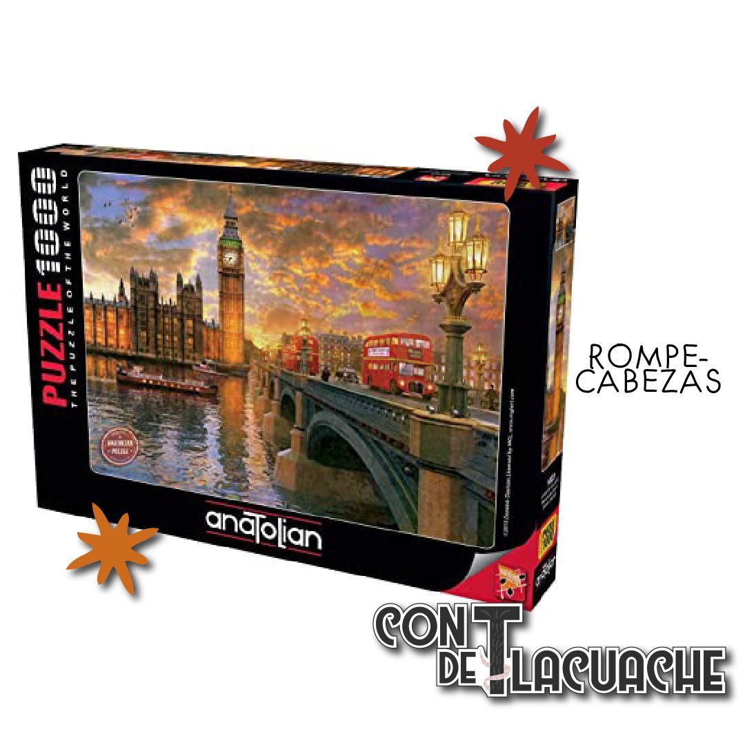 Londres - Westminster (1000pzas) | Anatolian - Con T de Tlacuache - Anatolian