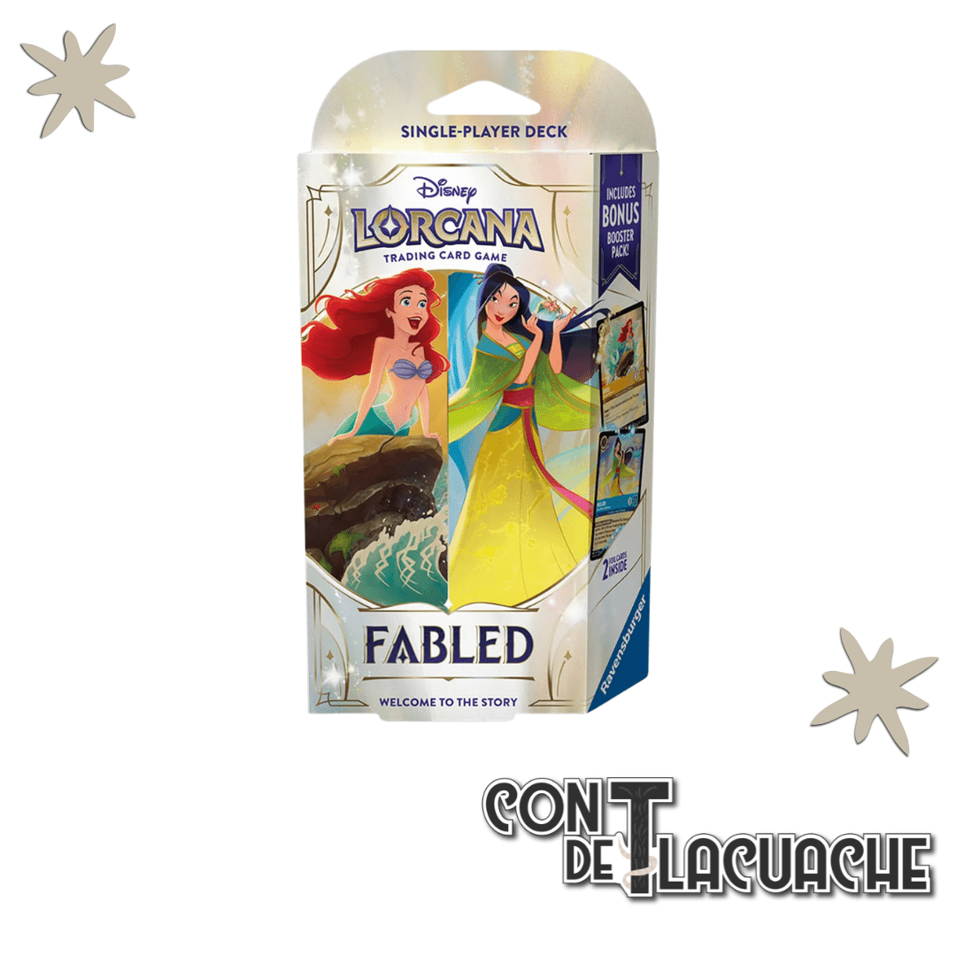 lorcana fabled starter deck Disney TCG: and immersive storytelling that expand the ever Lorcana Fabled Starter Deck |