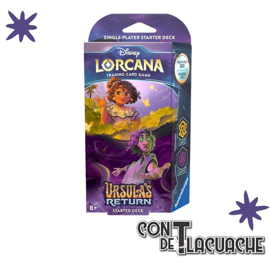 Lorcana Starter set 4 "Ursula's Return" Deck | Ravesburger - Con T de Tlacuache - Ravesburger