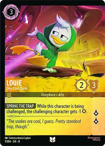 Louie - One Cool Duck (Cold Foil) - Con T de Tlacuache - Ravensburger