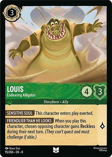 Louis - Endearing Alligator (Non - foil) - Con T de Tlacuache - Ravensburger