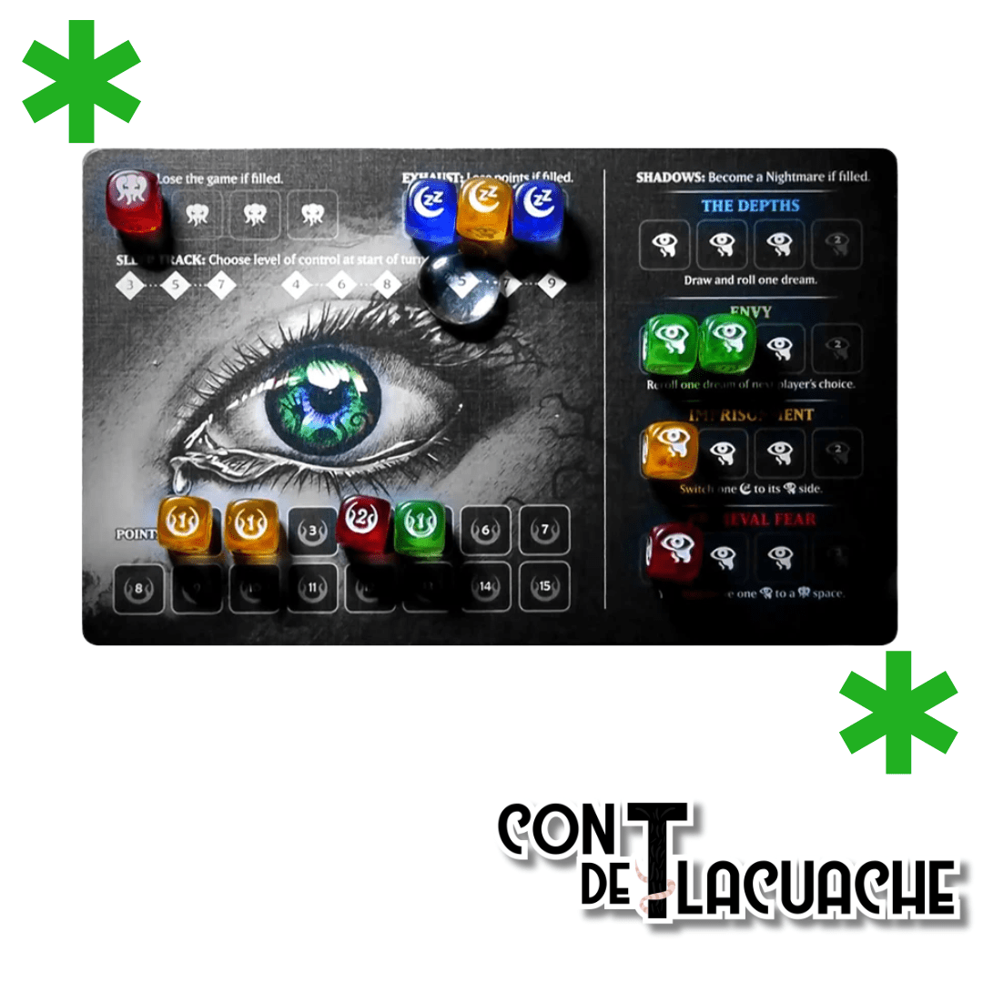 Lucidity Six - Sided Nightmares | Renegade Games - Con T de Tlacuache - Con T de Tlacuache