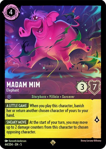 Madam Mim - Elephant (Cold Foil ) - Con T de Tlacuache - Ravensburger