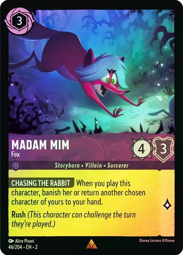 Madam Mim - Fox (Cold Foil) - Con T de Tlacuache - Ravensburger
