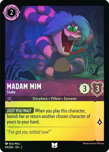 Madam Mim - Snake (Cold Foil) - Con T de Tlacuache - Ravensburger