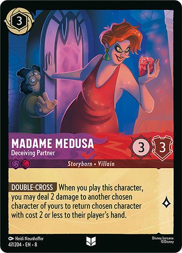 Madame Medusa - Deceiving Partner (Non - foil) - Con T de Tlacuache - Ravensburger