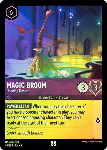 Magic Broom - Dancing Duster (Cold Foil) - Con T de Tlacuache - Ravensburger