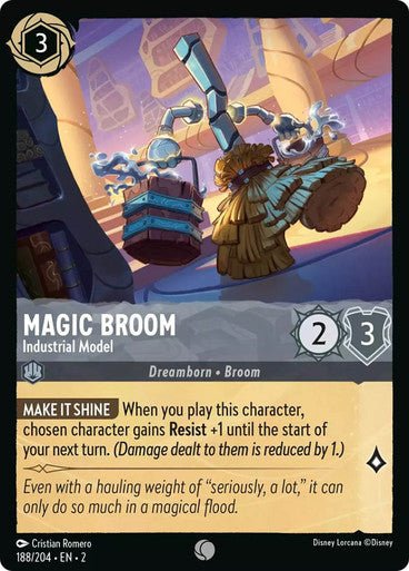 Magic Broom - Industrial Model (Non - foil) - Con T de Tlacuache - Ravensburger