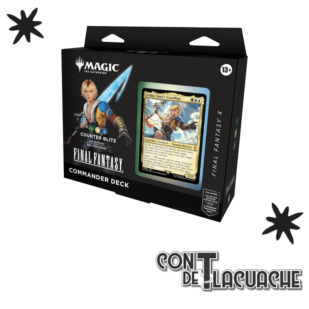 Magic the Gathering: FINAL FANTASY Commander Deck | MTG - Con T de Tlacuache - MTG