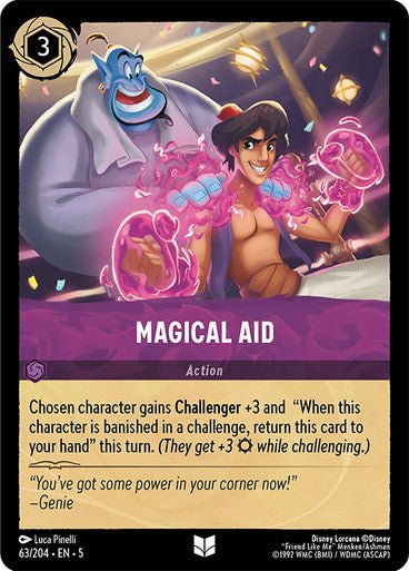 Magical Aid (Non - foil ) - Con T de Tlacuache - Ravensburger