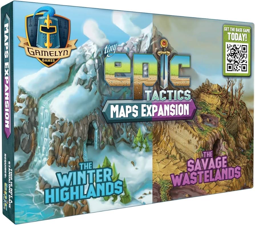 Map Pack Tiny Epic Tactics | Gamelyn Games - Con T de Tlacuache - Gamelyn Games