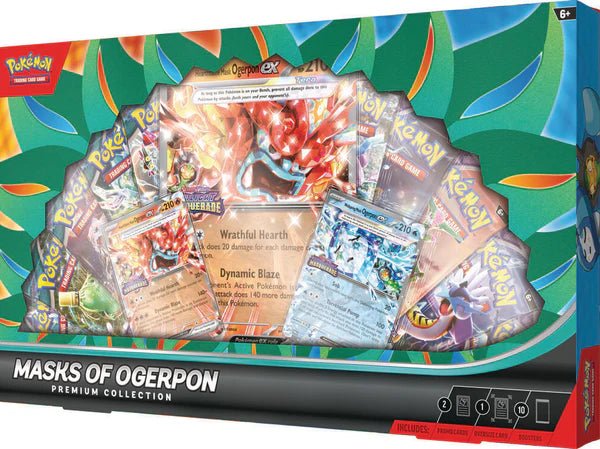 Mask of Ogerpon Premium Collection | Pokemon - Con T de Tlacuache - Con T de Tlacuache