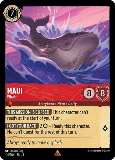 Maui - Whale (Non - foil) - Con T de Tlacuache - Ravensburger