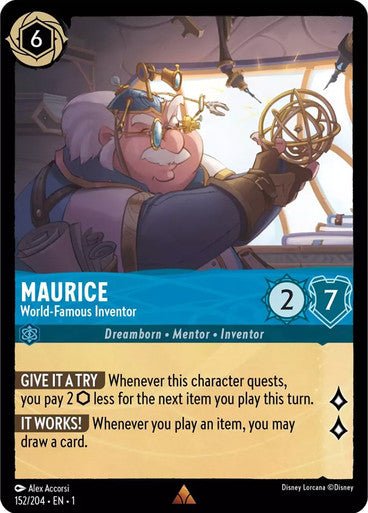 Maurice - World - Famous Inventor ( Non - foil ) - Con T de Tlacuache - Ravensburger