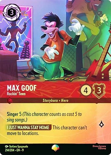 Max Goof (Rainbow Foil) - Con T de Tlacuache - Ravensburger