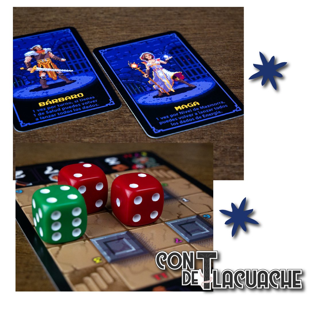 Mazmorra en 1 Carta | Maldito Games - Con T de Tlacuache - Maldito Games