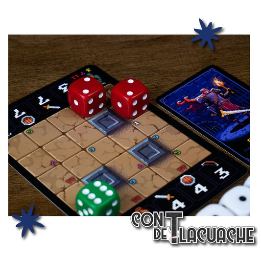 Mazmorra en 1 Carta | Maldito Games - Con T de Tlacuache - Maldito Games