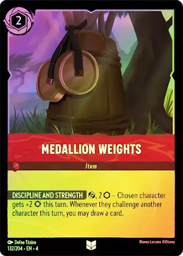 Medallion Weights ( Cold Foil ) | Ravesburger - Con T de Tlacuache - Ravensburger