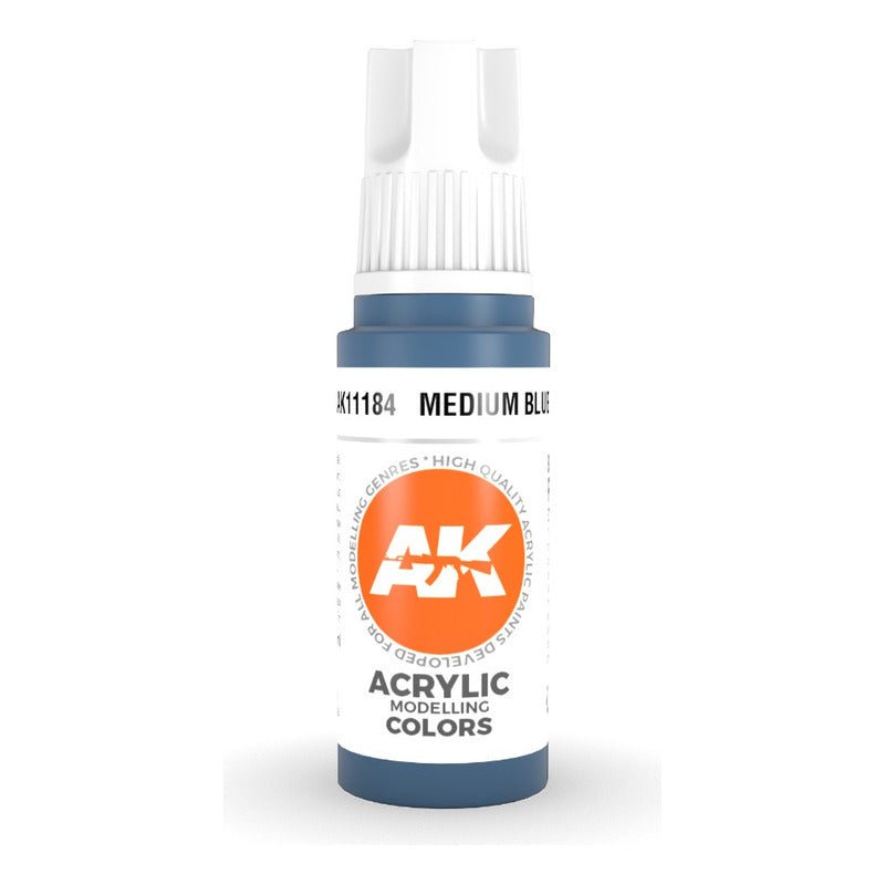 Medium Blue 17Ml | Ak Interactive - Con T de Tlacuache - AK Interactive