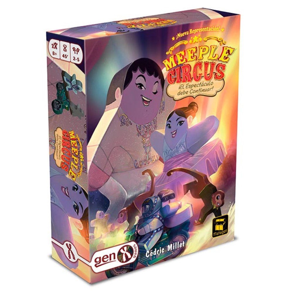 Meeple Circus, El Espectáculo Debe Continuar | Gen X Games - Con T de Tlacuache - Gen X Games