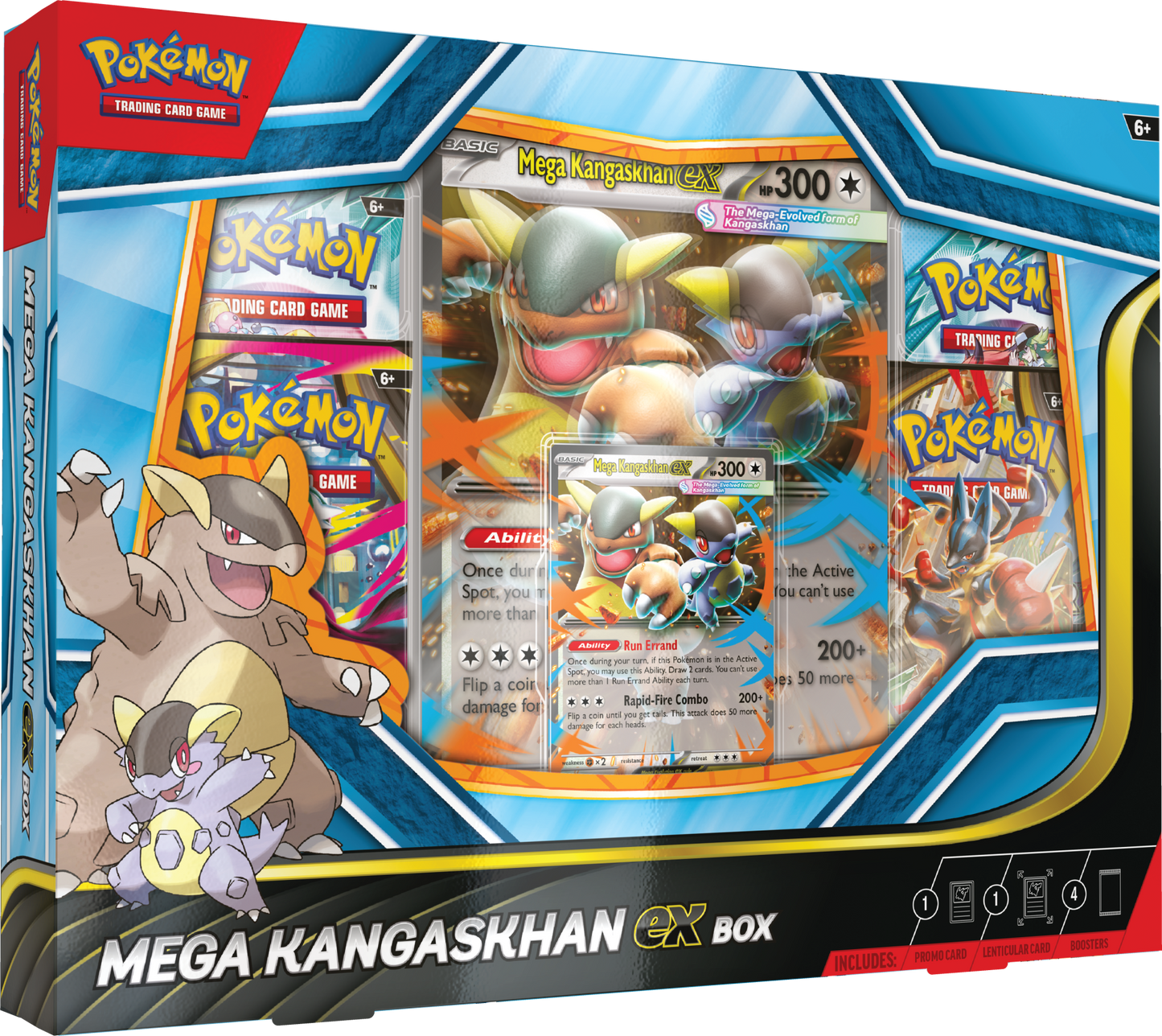 Mega Kangaskhan ex Box | Pokemon - Con T de Tlacuache - Con T de Tlacuache
