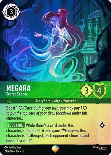 Megara (Rainbow Foil) - Con T de Tlacuache - Ravensburger