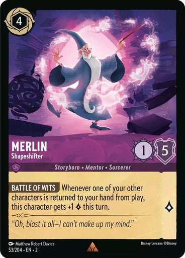 Merlin - Shapeshifter (Non - foil) - Con T de Tlacuache - Ravensburger