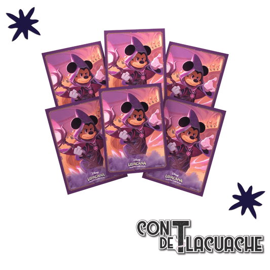 Micas Reign of Jafar Card Sleeves Mickey Mouse | Ravensburger - Con T de Tlacuache - Lorcana
