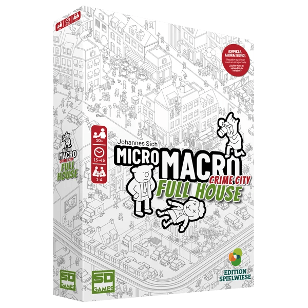 Micro Macro Crime City Full House | SD Games - Con T de Tlacuache - SD Games