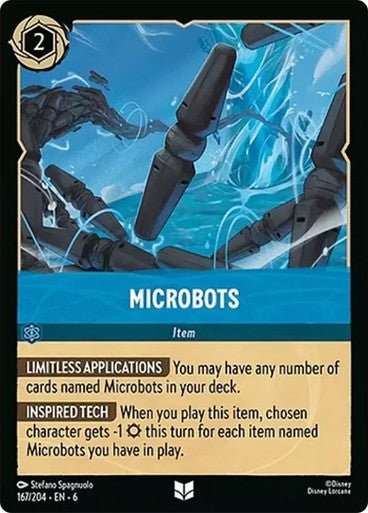 Microbots ( Non - foil ) - Con T de Tlacuache - Ravensburger